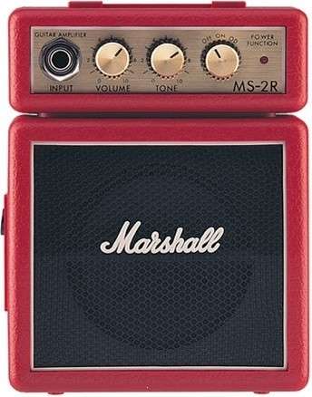 Marshall MicroAmp MS-2R Red - Wzmacniacz mini combo