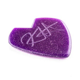 Dunlop Kirk Hammett Signature Jazz III Pick purple sparkle - kostka gitarowa grubość 1.38 mm