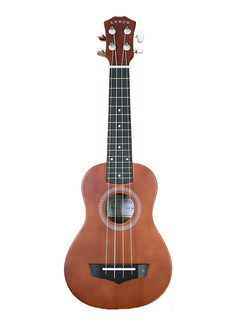 Arrow PB10 NT Natural Dark Top - ukulele sopranowe z pokrowcem