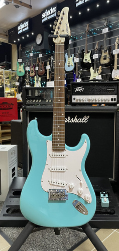 Arrow Tonecaster ST 111 Green Rosewood/White - Gitara elektryczna