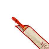 QM8A-28G-Red - Flet prosty drewniany sopranowy 