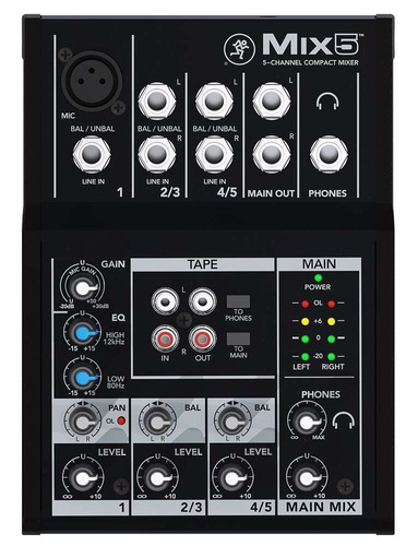 MACKIE MIX 5 - Mikser analogowy