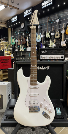 Arrow Tonecaster ST 211 Snow White Rosewood/White - Gitara elektryczna