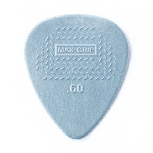 Dunlop NYLON MAX GRIP. Rozmiar: 0.60 mm - kostka gitarowa