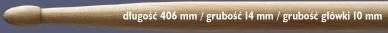 Gładek 140 A Rock - Pałki perkusyjne