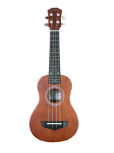 Arrow PB10 NT Natural Dark Top - ukulele sopranowe z pokrowcem