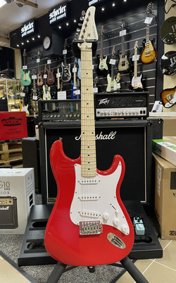 Arrow Tonecaster ST 111 Diamond Red Maple/White - Gitara elektryczna