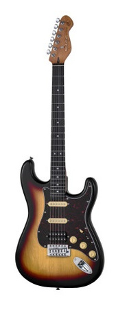 Mooer MSC10 Pro Guitar - Sunburst - Gitara elektryczna