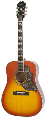 Epiphone Hummingbird Studio Solid Top Fishman Sonitone FC Faded Cherry Sunburst - Gitara elektroakustyczna