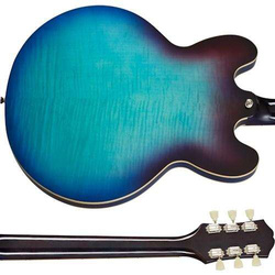 Epiphone ES335 Figured BBB Blueberry Burst - Gitara elektryczna