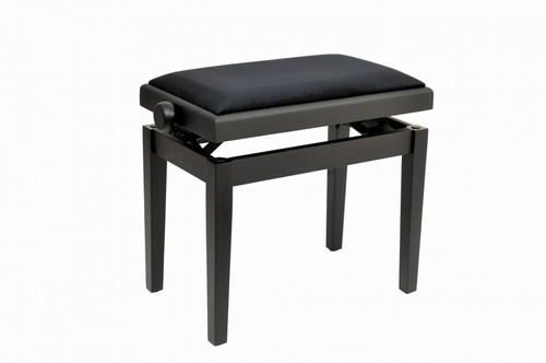 Ambra PB2 - Ława do pianina czarny mat