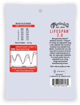 Martin Guitar Martin MA140T Authentic Treated Light 80/20 - Struny do gitary akustycznej