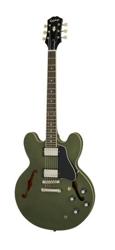 Epiphone ES-335 (Incl. Premium Gig Bag) Olive Drab - Gitara elektryczna