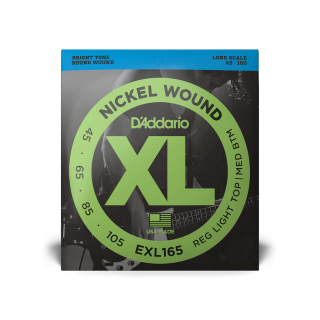 D'Addario EXL165 - Struny do gitary basowej