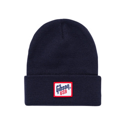 Gibson USA Cuffed Beanie Navy - Czapka