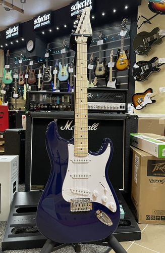 Arrow Tonecaster ST 111 Midnight Blue Maple/White - Gitara elektryczna