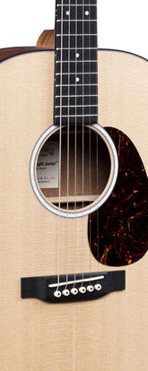 Martin D Jr-10E-02 Satin Sit/Sap w/Gig Bag - Gitara Elektroakustyczna