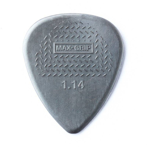 Dunlop NYLON MAX GRIP. Rozmiar: 1,14 mm - kostka gitarowa
