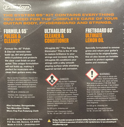 Dunlop 6504 zestaw do pielęgnacji gitary