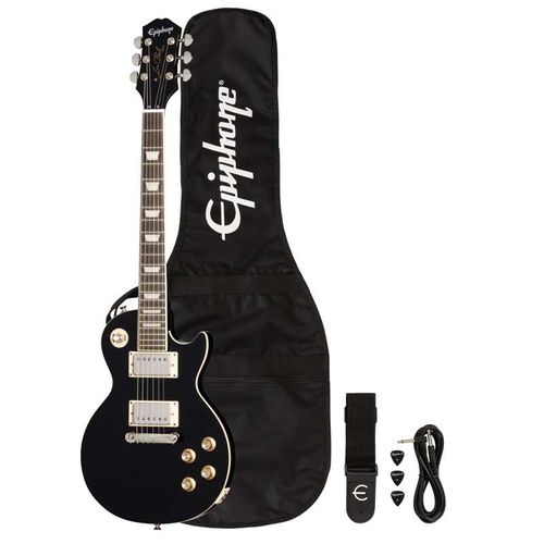 Epiphone Power Players Les Paul Ebony - Zestaw