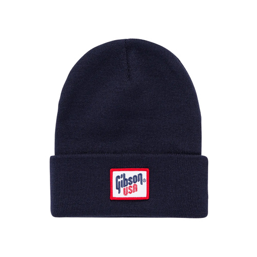Gibson USA Cuffed Beanie Navy - Czapka