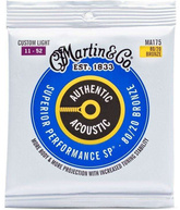 Martin MA175 Authentic CustomLight 80/20 - Struny do gitary akustycznej