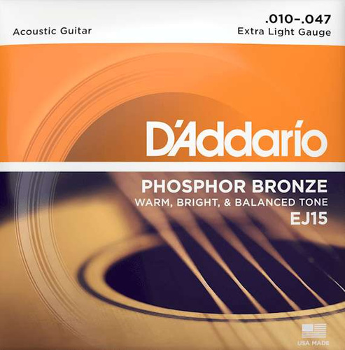 D'Addario EJ15 -  Struny do gitary akustycznej