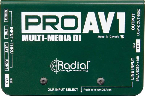 Radial AV-1 - Di Box pasywny