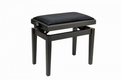 Ambra PB2 - Ława do pianina czarny mat