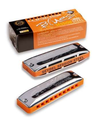 Seydel Blues Session Steel G - Harmonijka ustna