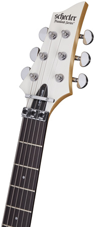 Schecter C-6 Deluxe FR Satin White - Gitara elektryczna
