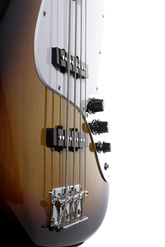 Arrow Louisiana 4 Bass Sunburst Rosewood/White - Gitara basowa