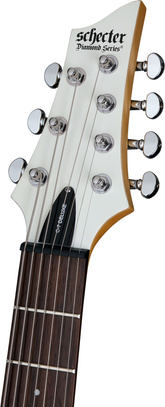 Schecter C-7 Deluxe Satin White - Gitara elektryczna