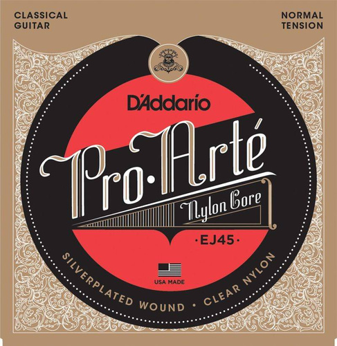 D'Addario EJ45 - Struny do gitary klasycznej