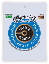 Martin MA530 Authentic Extra Light 92/8 - Struny do gitary akustycznej