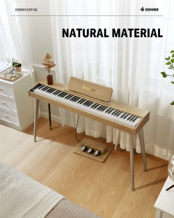 DONNER DDP-60 WOOD GRAIN - Pianino cyfrowe + ława EC6749