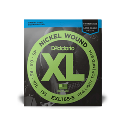 D'Addario EXL165-5 - Struny do gitary basowej