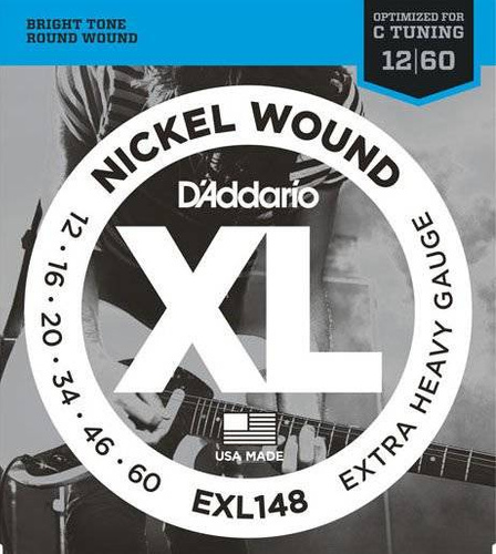 D'Addario EXL148 12-60 - Struny do gitary elektrycznej