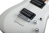 Schecter C-7 Deluxe Satin White - Gitara elektryczna