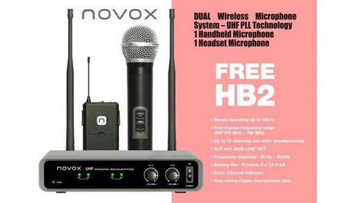 Novox Free HB2 - Zestaw bezprzewodowy
