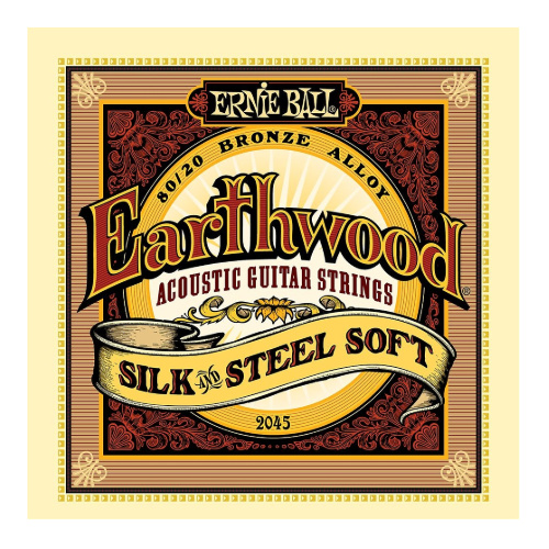 Ernie Ball SILK & STEEL SOFT 11-52 2045 - Struny do gitary akustycznej
