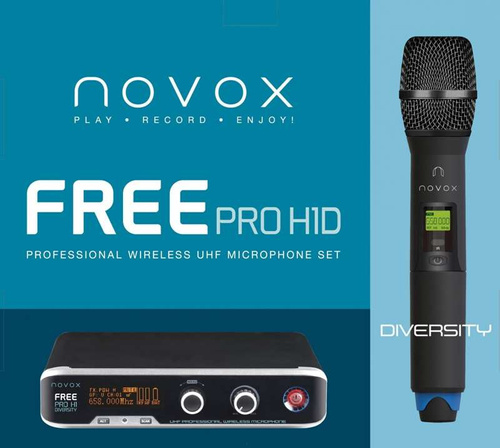 Novox FREE PRO H1 True Diversity - Mikrofon bezprzewodowy pojedynczy