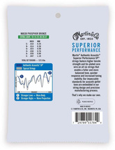 Martin MA530 Authentic Extra Light 92/8 - Struny do gitary akustycznej