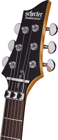 Schecter C-6 Deluxe FR Satin Black - Gitara elektryczna