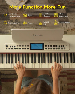 DONNER DDP-95 WHITE - Pianino cyfrowe