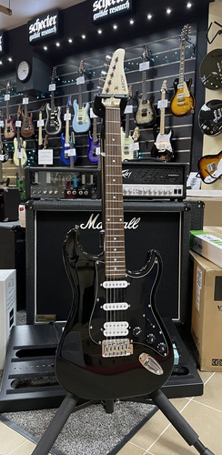 Arrow Tonecaster ST 211 Abyss Black Rosewood/Black - Gitara elektryczna