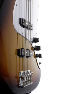 Arrow Louisiana 4 Bass Sunburst Rosewood/White - Gitara basowa