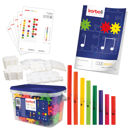 KORBO EDU CODE MUSIC - Zestaw