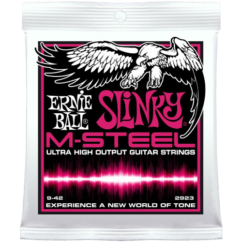 Ernie Ball M-Steel 9-42 2923 - Struny do gitary elektrycznej