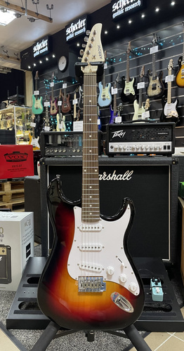 Arrow Tonecaster ST 111 Amburst Rosewood/White - Gitara elektryczna